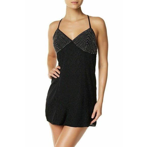 FREE PEOPLE Intimately Galaxy Chemise Slip Mini Dress NWT - Picture 5 of 16